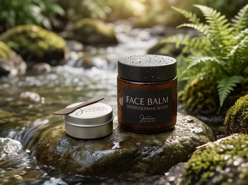 Jamasia Blends Face Balm by the river